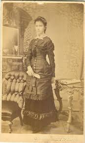 Woman Standing With Scroll Photographed By J F Bradley Of Perth Frc 2002 04 106 Victorian Pictures Historical Dresses Woman Standing