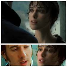 “And then this moment coming up when they almost kissed 😘 was something  that we actually talked about in the screen test that we did with Matthew.” 