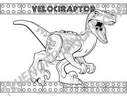 Velociraptor Coloring Page Free For A Limited Time True North Bricks Coloring Pages Dinosaur Coloring Pages Lego Coloring Pages