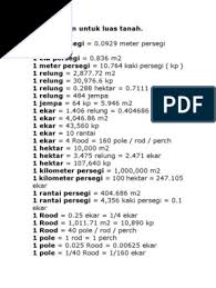 Ribu kaki persegi dari ruangan yang penuh dengan. Unit Ukuran Untuk Luas Tanah