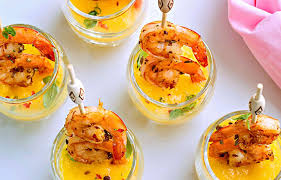 17 shrimp appetizers you need for party season. Succulent Shrimp Shooters Recipe With Mango Sauce Best Appetizer Eatwell101