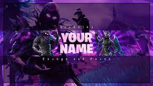 Official twitter account for #fortnite; Free Fortnite Banner Template Ravage And Raven Photoshop Cs6 Youtube