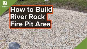 Check spelling or type a new query. How To Build A River Rock Fire Pit Area Backyardscape Youtube