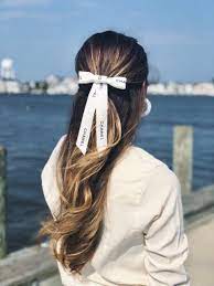 Chanel Hair Bow Etsy Ribbon Hairstyle Hair Bows Grosgrain Hair Bow
