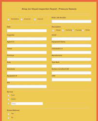 This form template contains all the necessary items that need to be checked before the trip. Inspection Report Form Template Jotform