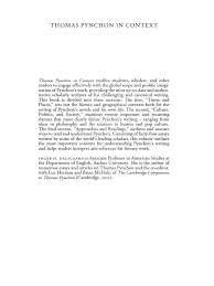 12pc outdoor mauna dinnerware set $29.99 compare at $52. Literature In Context Inger H Dalsgaard Thomas Pynchon In Context Cambridge University Press 2019 2 Novels Books