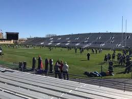 ryan field section 124 home of northwestern wildcats