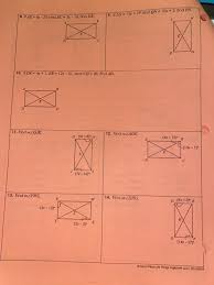 Gina wilson unit 7 homework 5 can be a good friend; Solved Unit 7 Polygons And Quadrilaterals Homework 4 Rect Chegg Com