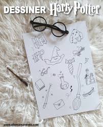Parodie harry potter animaux harry potter les animaux fantastiques dessins mignons dessin mignon de fille autocollants harry potter dessin manga facile idée tatoo harry potter | dessin harry potter, dessin. Dessiner Harry Potter Les Fiches Dessin Pas A Pas Allo Maman Dodo