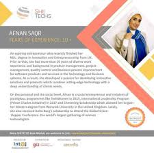 Fellows featured in female role model campaign — TechWomen