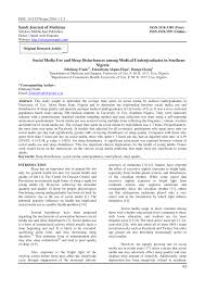 At present, 76% of teenagers use at least 1 social media site. Pdf Social Media Use And Sleep Disturbances Among Medical Undergraduates In Southern Nigeria