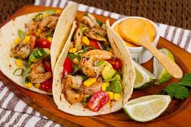 Because our dressing is very flavorful, we just used some seasoned salt on the fish. Easy Shrimp Taco Recipe Shrimp Tacos With Creamy Chipotle Sauce Will Change The Way You Experience Taco Night Seafood 30seconds Food