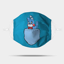 Tagged as exploration games, five nights at freddy's games, fnaf games, horror games, indie games, point and click games, scary games, and survival games. Toy Bonnie Bonbon Fnaf Pockets Five Nights At Freddys Maske Teepublic De
