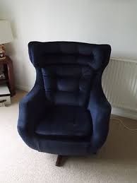 Parker Knoll Statesman Swivel Recliner Egg Arm Chair Retro Vintage 60s 70s Ebay Mebel Interer Kreslo