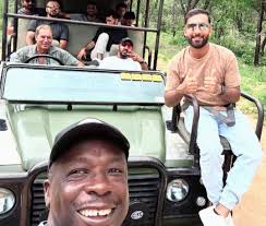 افغان لوبغاړي له لومړي ټیسټ وروسته تفریح ته وتلي. #ZIMvAFG #AFGvZIM