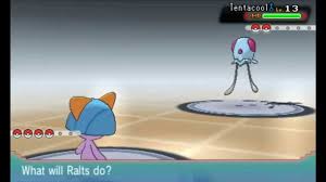 Shiny Ralts Battle Evolves To Shiny Kirlia Pokemon Oras