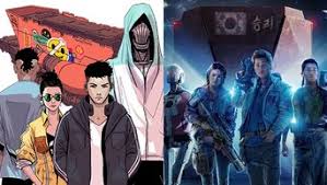 Film ini menceritakan kondisi di tahun 2092, ketika alam semesta penuh dengan. Have A Look At The Webtoon Form Of The Netflix Movie Space Sweepers With Song Joongki Kpoplover