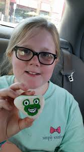 Found a rock at Sweet Frog in Camillus