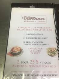 Nouveau Pizzeria Varennes Varennes Quebec Menu Prices Restaurant Reviews Facebook