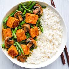 Vegan baked korean bbq tofu recipe. Nisha Nutritionist Rd Nyc On Instagram Crispy Tofu Stir Fry With Mushrooms And French Green Beans In Korean Bb Tofu Stir Fry Crispy Tofu French Green Beans