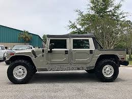 2002 Hummer H1 Open Top Hummer H1 Hummer American Motors