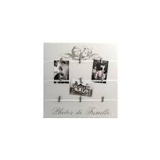 Cadeau naissance | pêle mêle, mobile porte photos bois flotté idée cadeau naissance bébé chou. Toile Pele Mele Photo A Pinces 50x50 Cm Anges Emde Chez Cashphoto Com