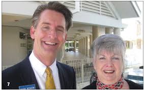 Naples Winter Wine Festival volunteers at Waterside Shops