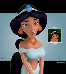 Zbrush Sculpt Of Jasmine From Disney S Aladdin Disney Aladdin Disney Disney S