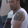 Ben affleck previously said his massive phoenix tattoo was not real, but new pictures prove peak schadenfreude at ben affleck's horrible, humongous breakup tattoo that was not, in fact, for a movie. 1