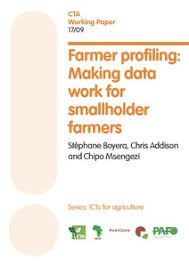 We did not find results for: Farmer Profiling Making Data Work For Smallholder Farmers
