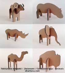 Fun Cardboard Animals You Can Make Out Of Used Moving Boxes Diy Craft Tiere Aus Pappe Karton Kunst Karton Basteln
