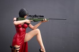 Ada wong 1/4 scale item material: In Stock Greenleaf Studio Resident Evil Ada Wong 1 4 Scale Resin Statue
