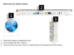 35655752 Style Division Pie 9 Piece Powerpoint Template