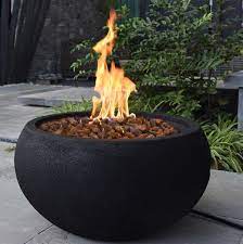 Astrath Concrete Propane Natural Gas Fire Pit Natural Gas Fire Pit Gas Firepit Propane Fire Bowl