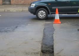 Blow hot air over the patch until you cannot easily press into the material. Asphalt Repair Pothole Repair Made Easy With Ez Street Cold Mix