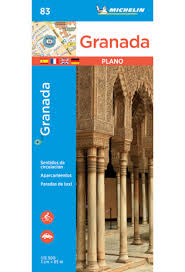 Tourist map of granada, spain. Granada Spain City Map At 1 8 500 Michelin Maptogo