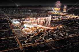The lights around the stadium drop and we see various patterns picked out in blue lights before the olympic a segment of the show will also be given over to paris, who host the next games in 2024. 2024 Olympics Tag Archdaily