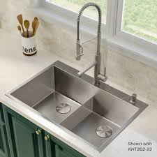 Are you put off getting a big expensive, complex water softening machine in your home? Kraus Kpf1603sfs 2 Function Commercial Pre Rinse Kitchen Faucet With 1 8 Gpm Flow Rate Rotatable Pot Filler High Arc Spout Smart Handle Design Premium Ceramic Cartridge And Ada Compliant Spot Free Stainless Steel