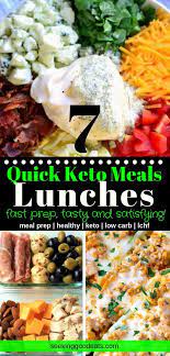 Fast And Easy Keto Lunch Ideas 20 Keto Lunches Seeking Good Eats Quick Healthy Meals Keto Diet Recipes Keto Lunch Ideas