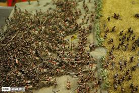 Also, all of the cigar box battle mats are extremely 'photogenic', especially when dressed with 3d terrain and miniatures, which is really useful for anyone taking photographs or the whole range of mats is available direct from cigar box's webstore or from european stockists like north star in the uk. Model Section Model Of The Battle Of Waterloo 1842 1843 Royal Armouries Collections