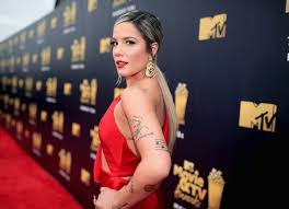 High quality halsey tattoos gifts and merchandise. Halsey Has A New Tattoo On Her Shaved Head Hellogiggles