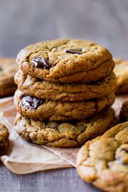 Chickpea cookie dough for the win! Chocolate Chip Cookies With Unrefined Sugar Sally S Baking Addiction