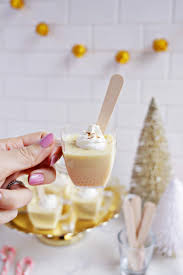Eggnog Jello Shots A Beautiful Mess Recipe Eggnog Candy Corn Jello Shots Jello Shots