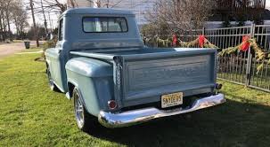 Image result for Brockway Light Blue 1955 Truck