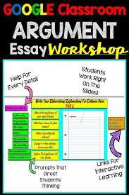 Argumentative Essay Writing Made Fun And Easy With Digital Google Slides Perfect For Google Classro Argumentative Essay Google Classroom Argumentative Writing