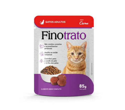SACHE -FINOTRATO GATOS ADULTO CARNE