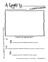 Maybe you would like to learn more about one of these? How To Guyku Poem Template Printable K 3rd Grade Teachervision