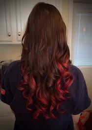 Freshly Dyed Kool Aid Hair Soaked Hair In Mixture Of 1cup Boiling Water And 4 Packets Of Cherry Kool Aid 40 Min Kool Aid Hair Red Hair Tips Kool Aid Hair Dye