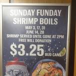 Sunday FunDay Shrimp Boil