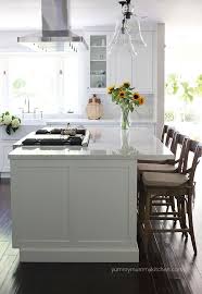 beautiful white marble kitchen remodel